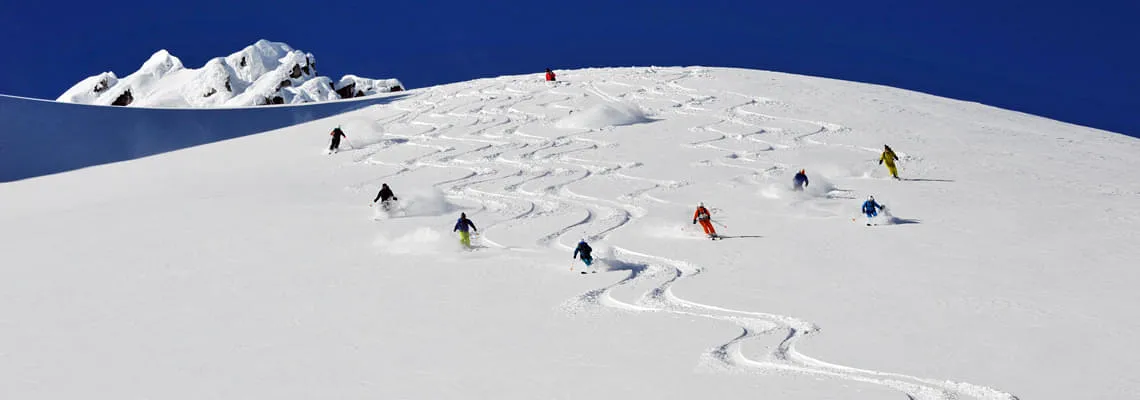 Heliskiing Alpen